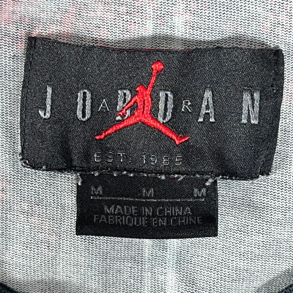 Vintage Michael Jordan AOP Graphic T-Shirt Mens Medium Black Red Blue CJ6093-657